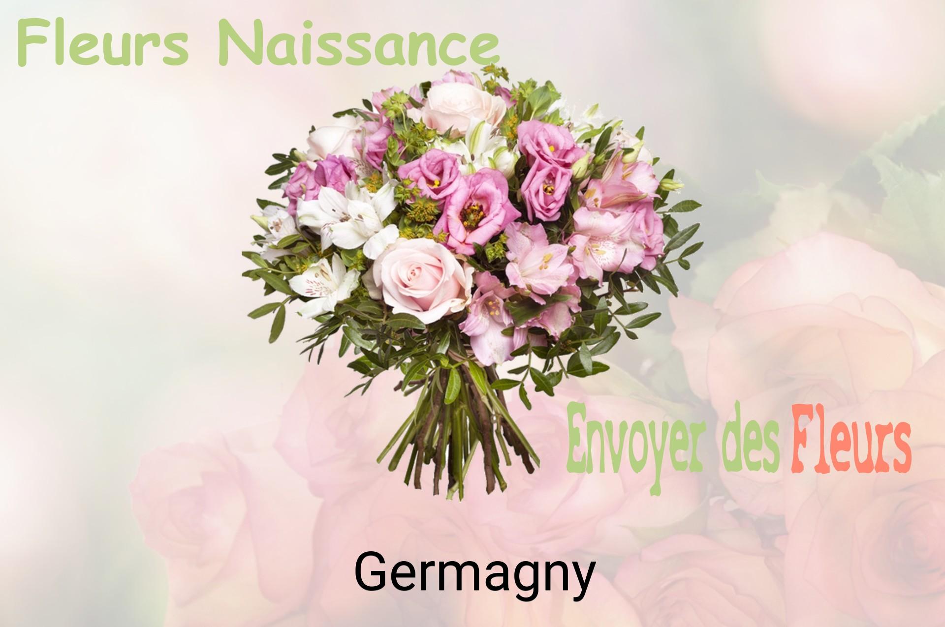 Bouquet de fleurs de naissance livré à Germagny